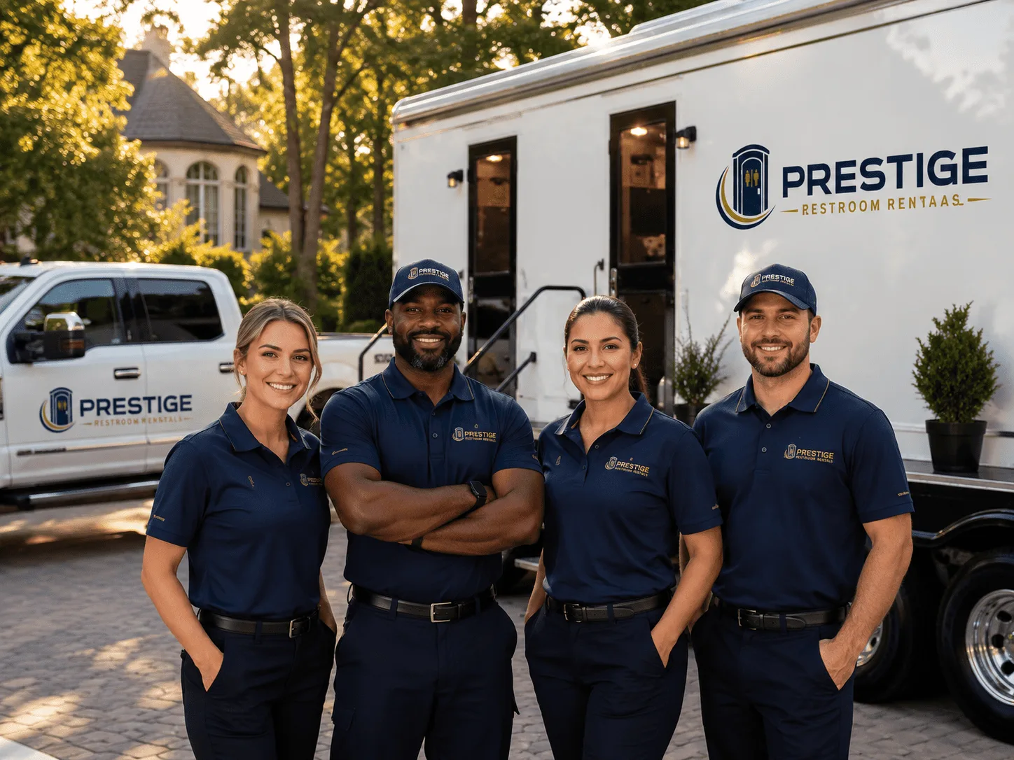 Trusted Luxury Portable Restrooms company in Cornell, MI